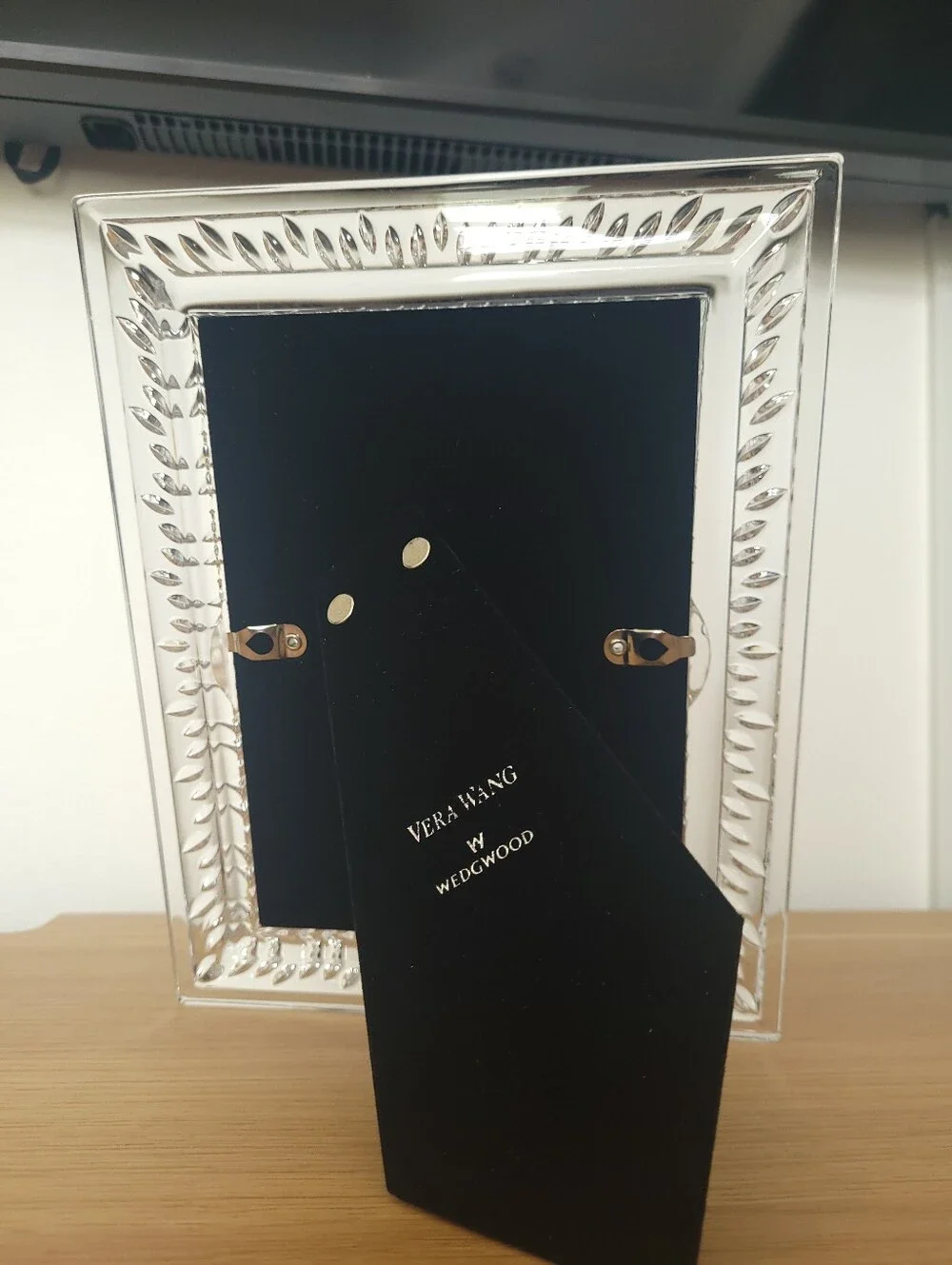 Waterford by VERA WANG 5x7 Duchess Crystal Glass Photo Frame